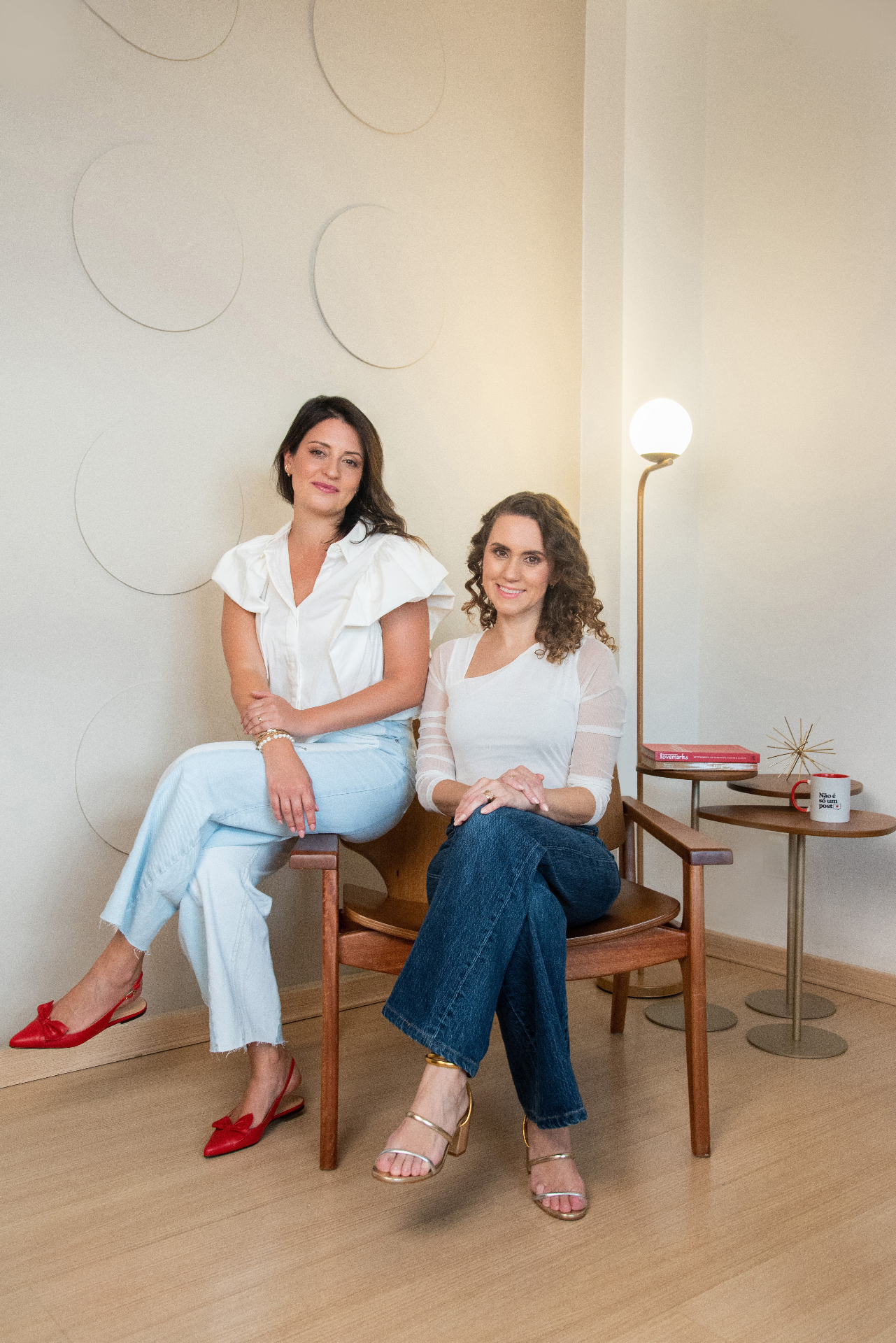 Cláudia Latorre e Monique Soares